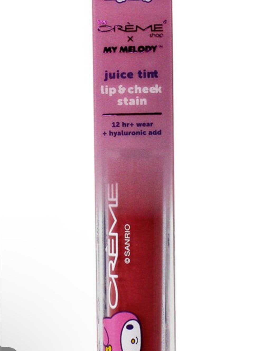 Crème x My Melody Juice Tint Lip & Cheek Stain — Pink-Red